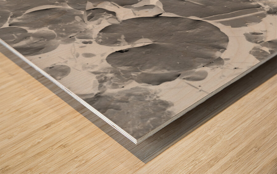Floating abstraction Wood print