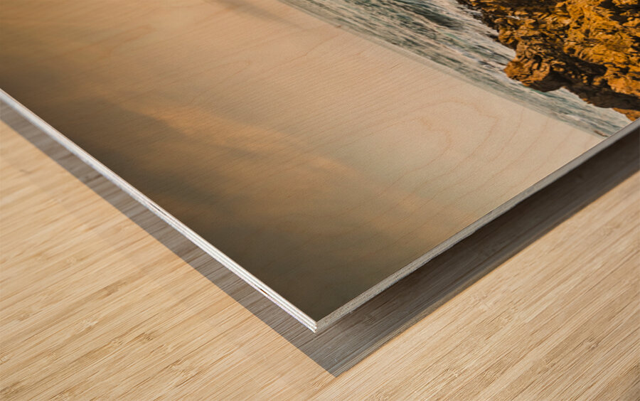 Insert unique ocean title here Wood print