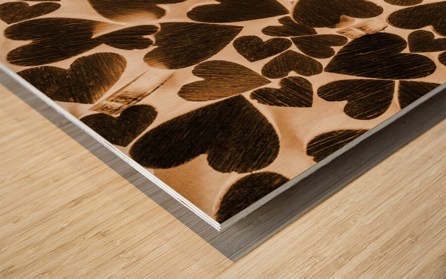 Enamored Wood print