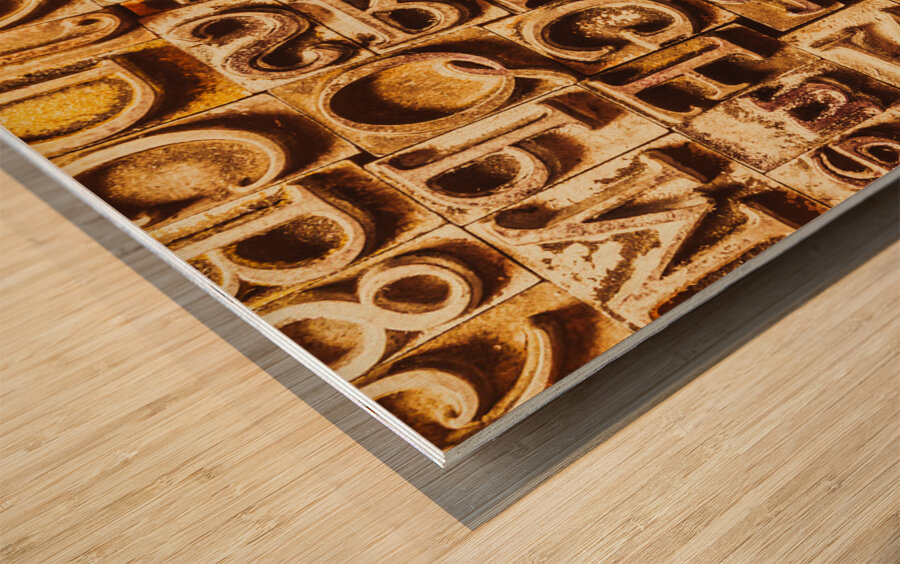 Presstraction Wood print