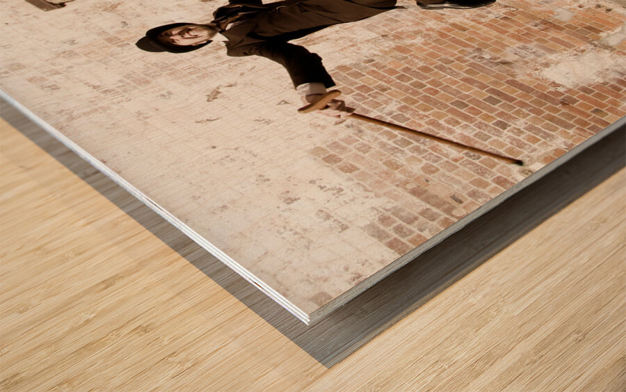 Happiness Is A Dance Wood print