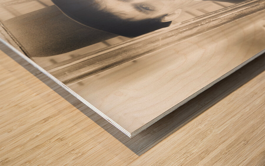 Nostalgia Of Passing Time And Faded Memories Wood print