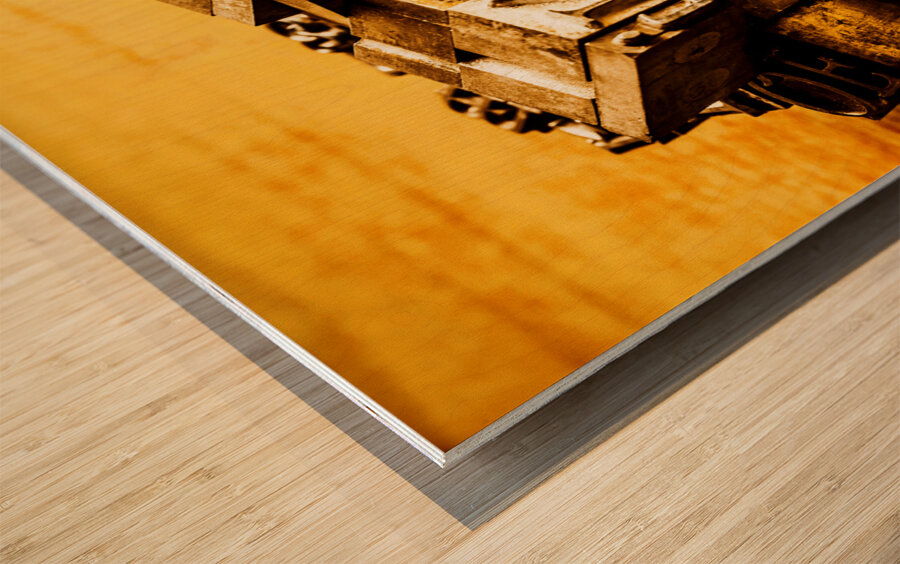 Industrial  Wood print