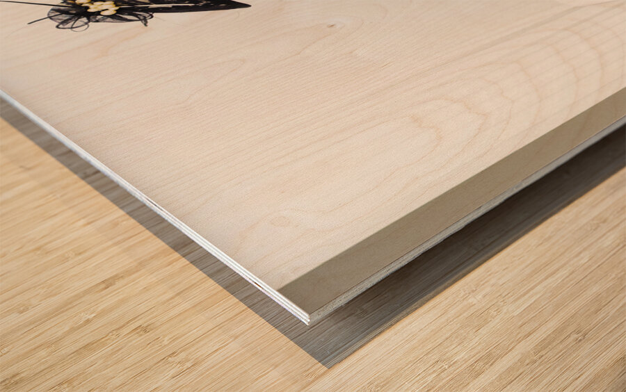 Beautiful Sexy Girl In High Fashion Wood print