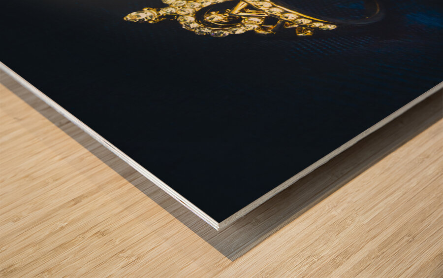 Rings of nobility Wood print