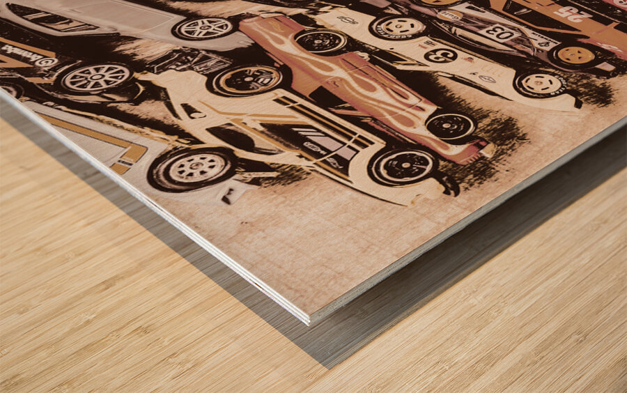 Carllection Wood print