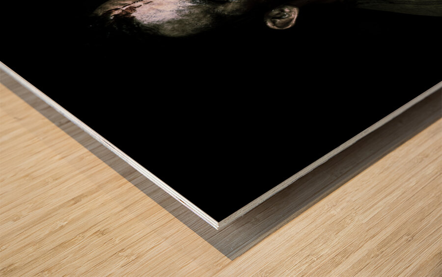 Deadly Midnight Snack Wood print