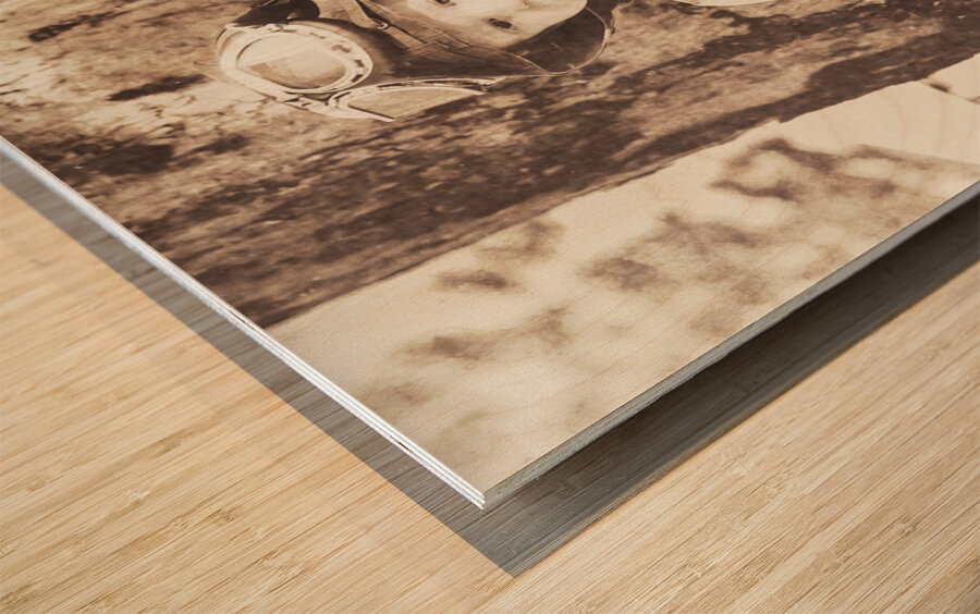 ww2 wingman holding the forte Wood print