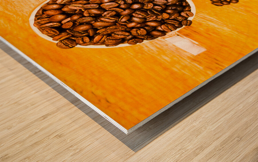 Expresso Wood print