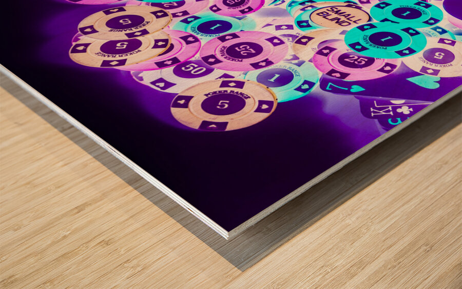 Singapore Sling Wood print