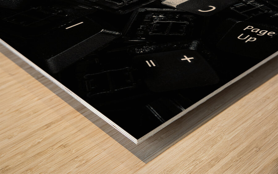 Hidden by a coverup conspiracy Wood print