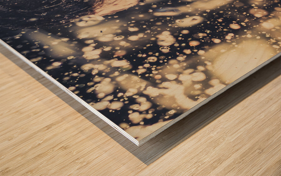 Motion in emotion Wood print