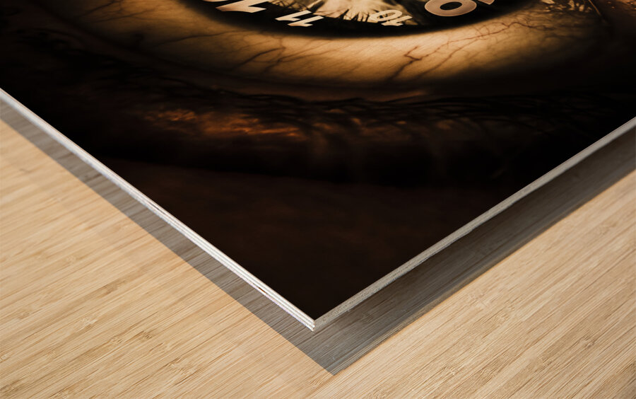 Past lives Wood print