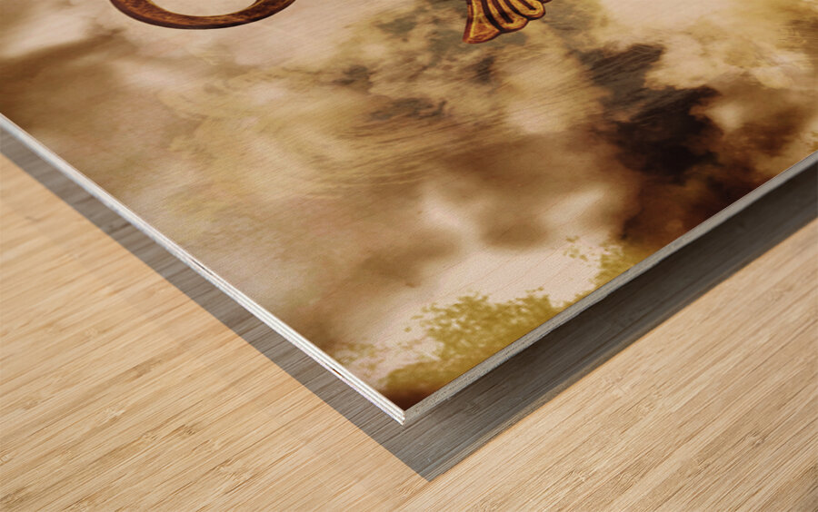 Heavenly keys Wood print