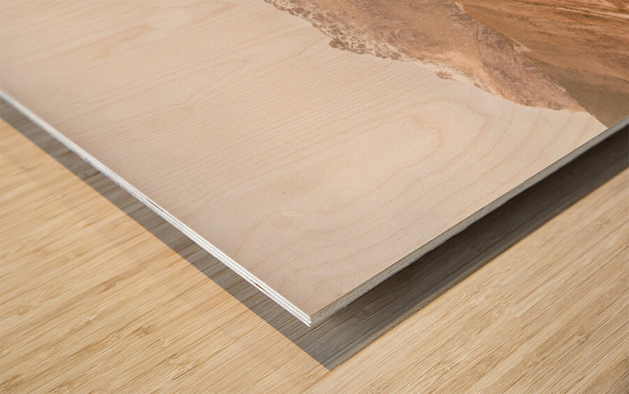 Road from the wild west Wood print