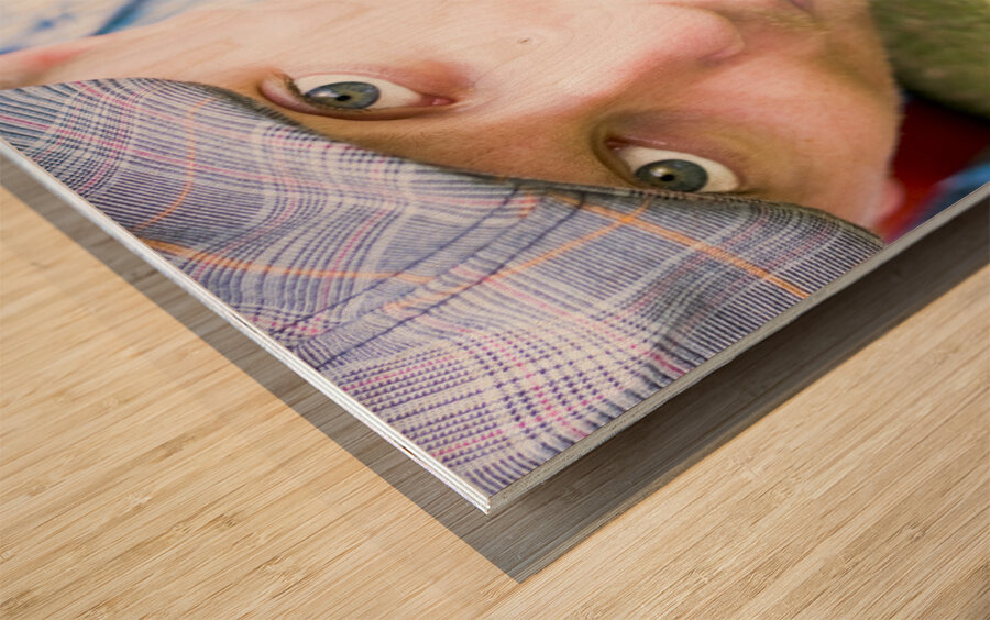 Wacky Golf Wood print