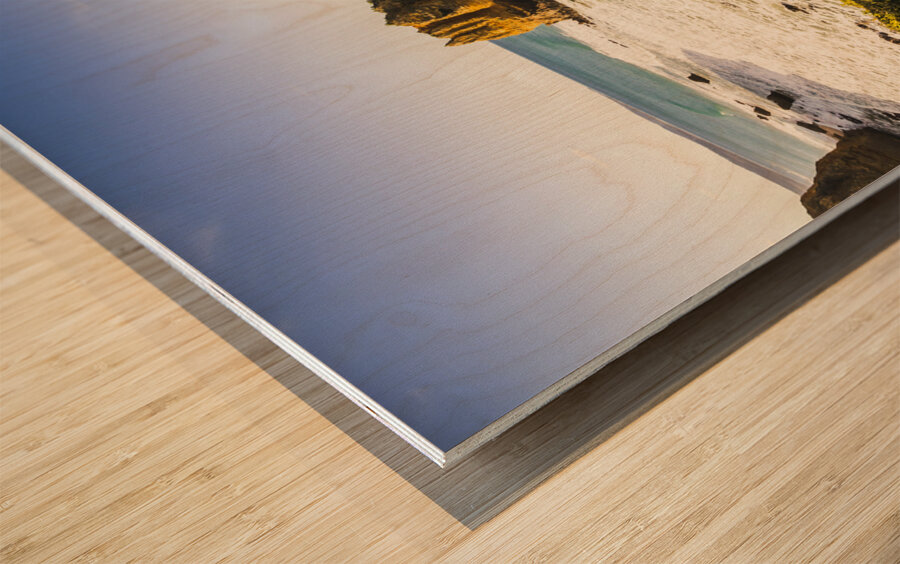 Eagle Rock landscape Wood print