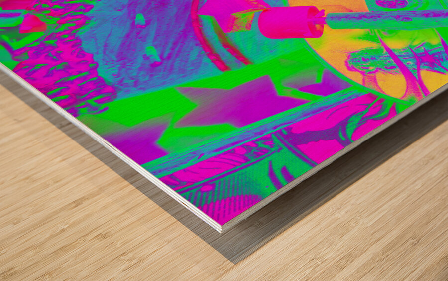 Deckoration Wood print