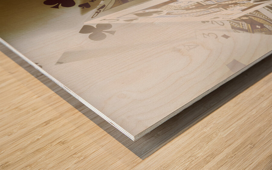 Building odds Wood print