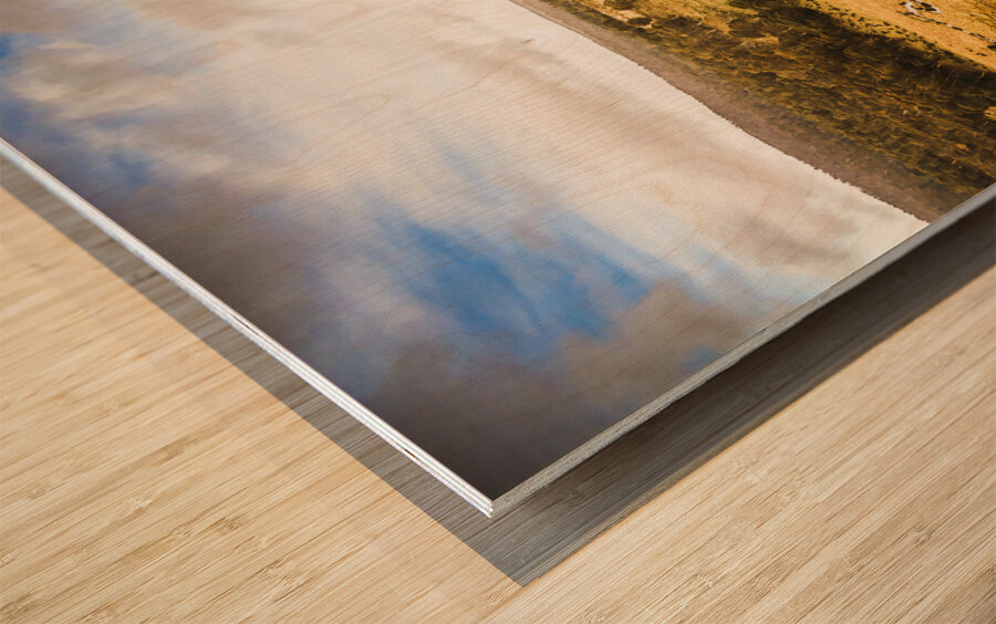 Central highlands of Tasmania Wood print