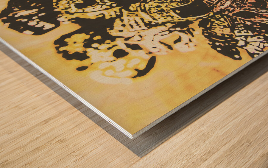 Losses from the colossus  Wood print