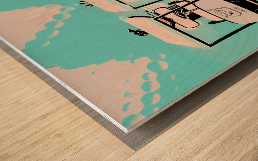 Buggy pops Wood print