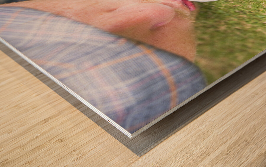 Golf Love At First Flight Wood print