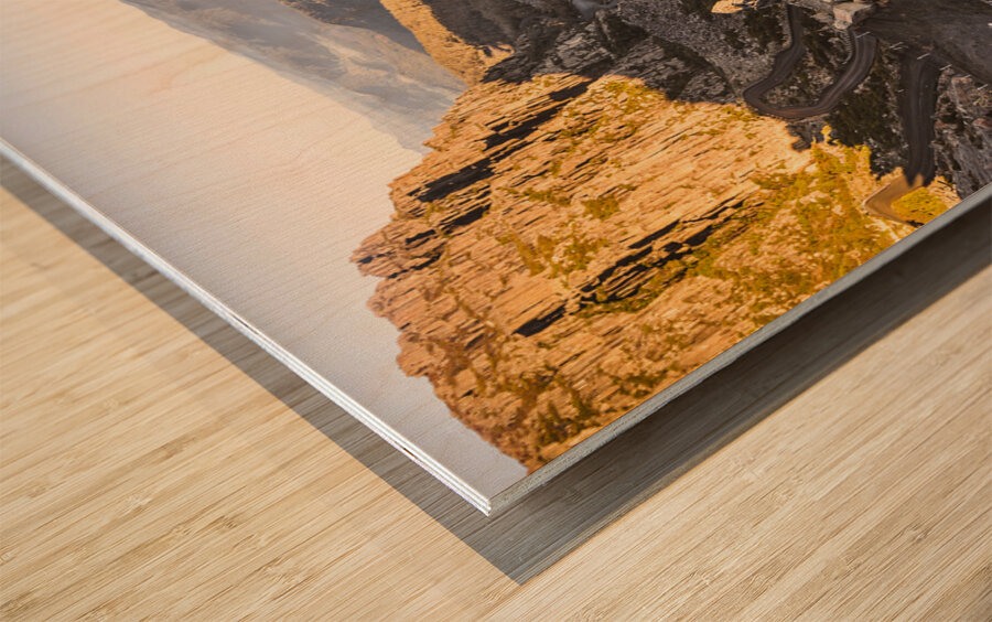 Ben Lomond National Park Wood print