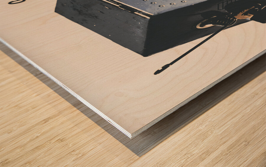 R1 robotics Wood print