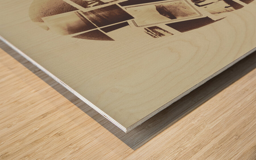 The mind manifesto Wood print