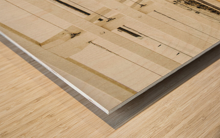 Vintage shorncliffe pier serenade Wood print