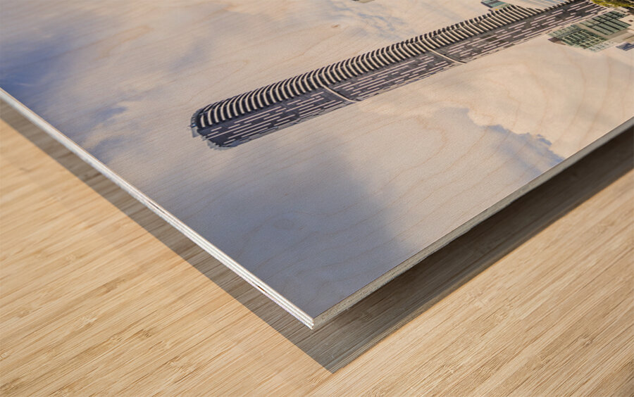 Commercial modernism Wood print