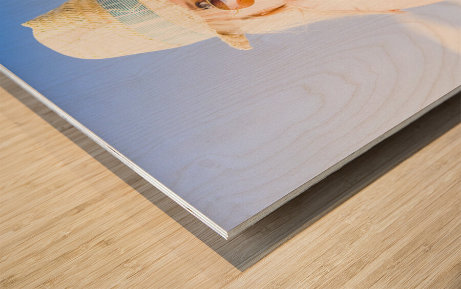 Surprised Wood print