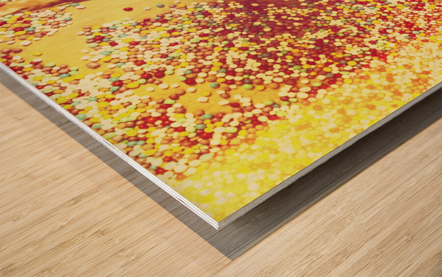 Sugar coated Wood print