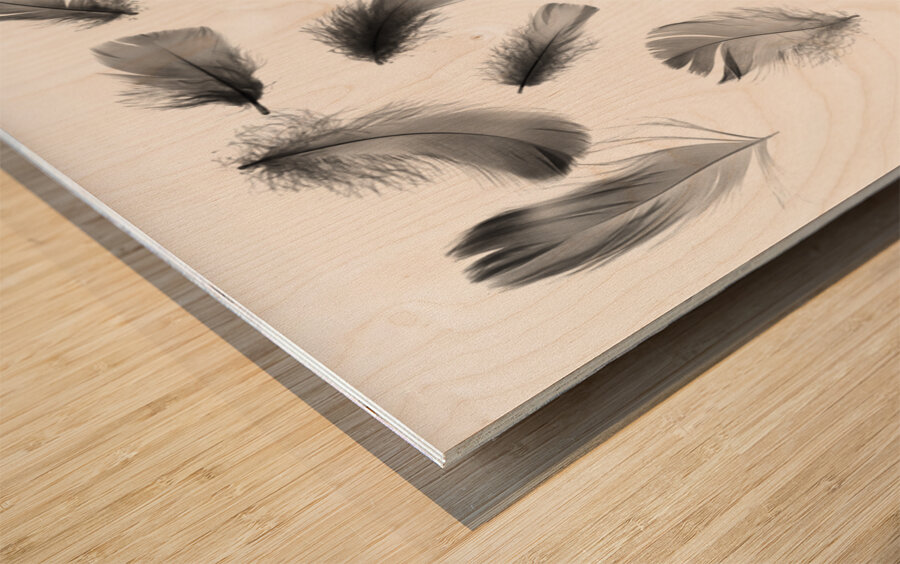 Airy convergence Wood print