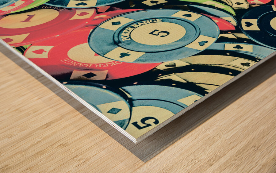 Rounding up Wood print