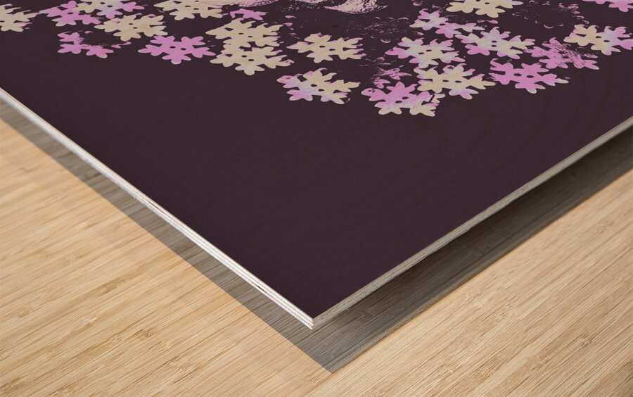 Polar pop art Wood print