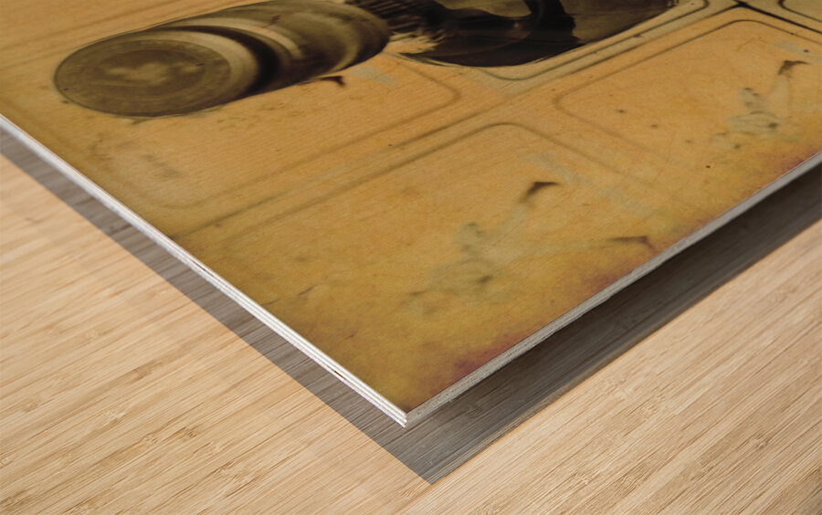 Vintage Johnnie Walker advert Wood print