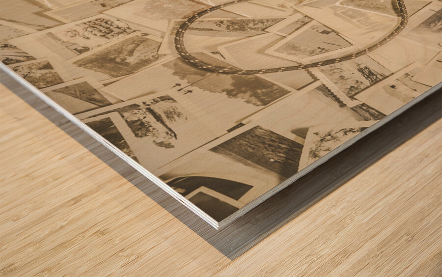 Recalling memories Wood print