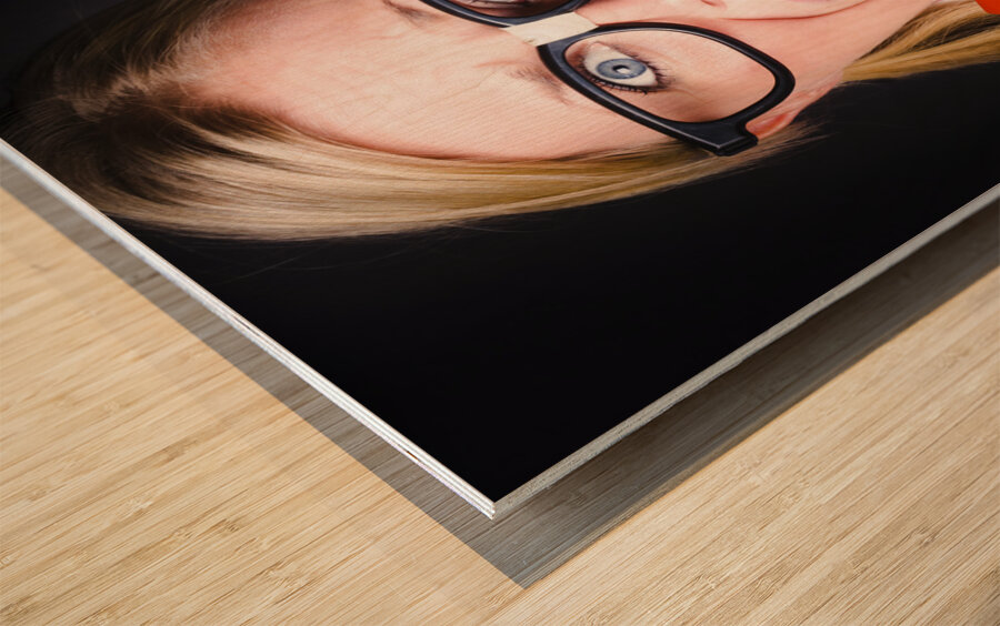 Disaster is a time bomb of explosive stress Wood print