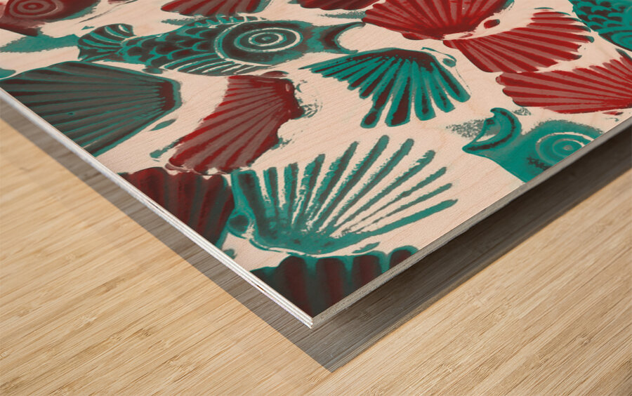 Aquaticism  Wood print