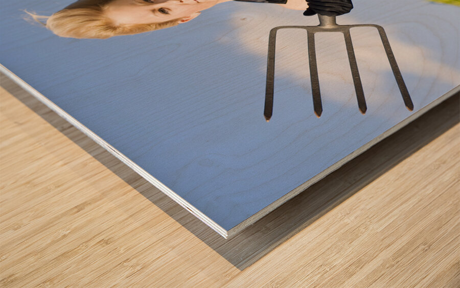 Killing Weeds With Killer Style Wood print