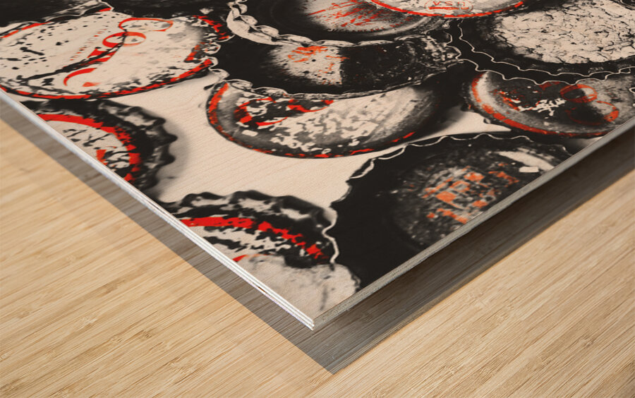 Top off nostalgia Wood print