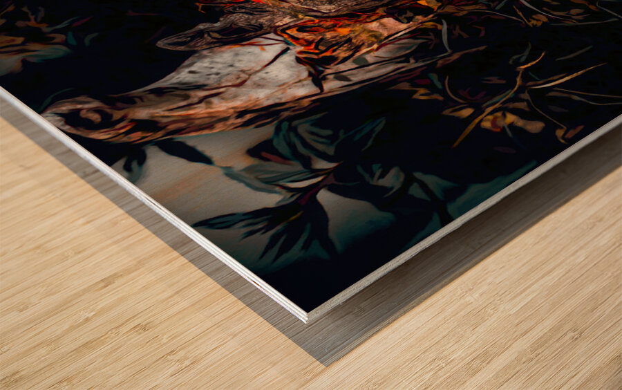 Legends untold Wood print