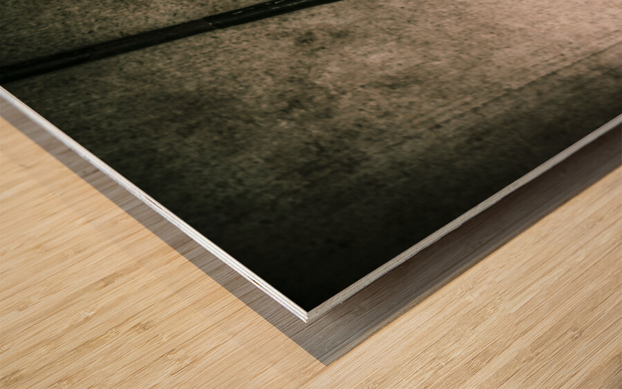 Art of golfing Wood print