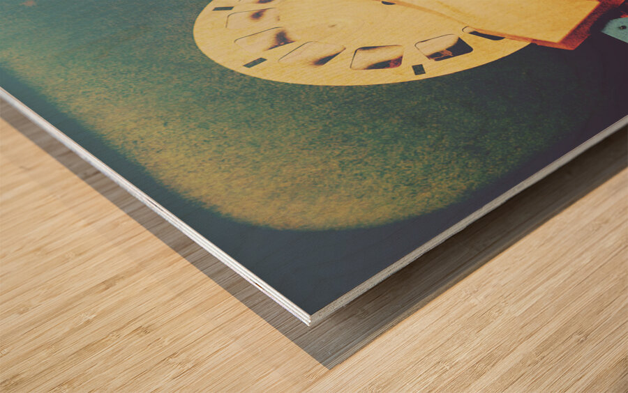 Roll of memories Wood print