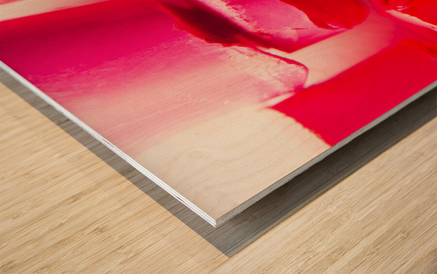 Cosmetic abstract Wood print