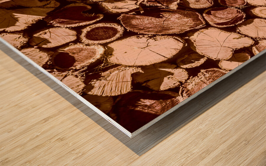 Country wood Wood print