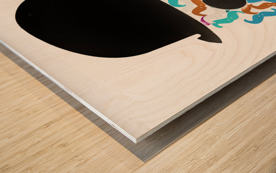 Moeicature Wood print