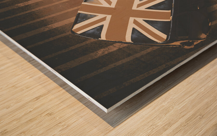 Miniature Motors Wood print